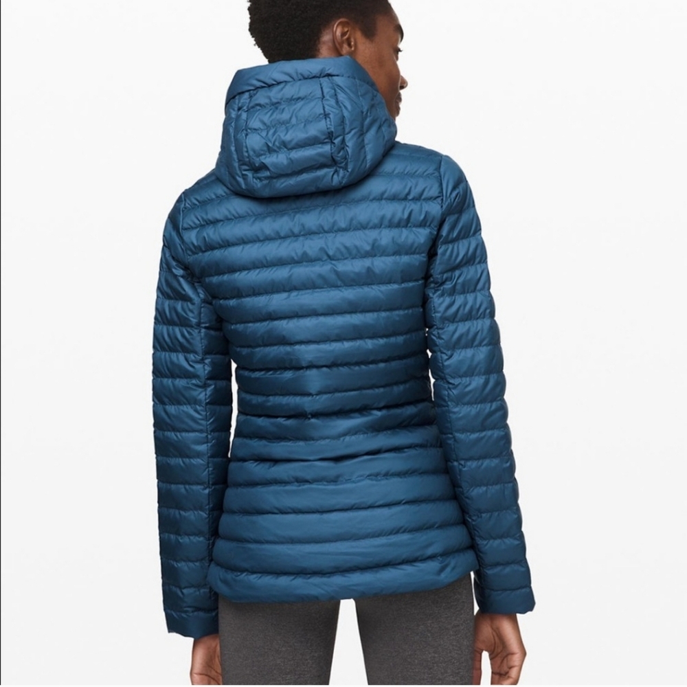 Lululemon Women’s Pack It Down Goose Down Puffer Jacket – Blue – Size 4 - Picture 2 of 12